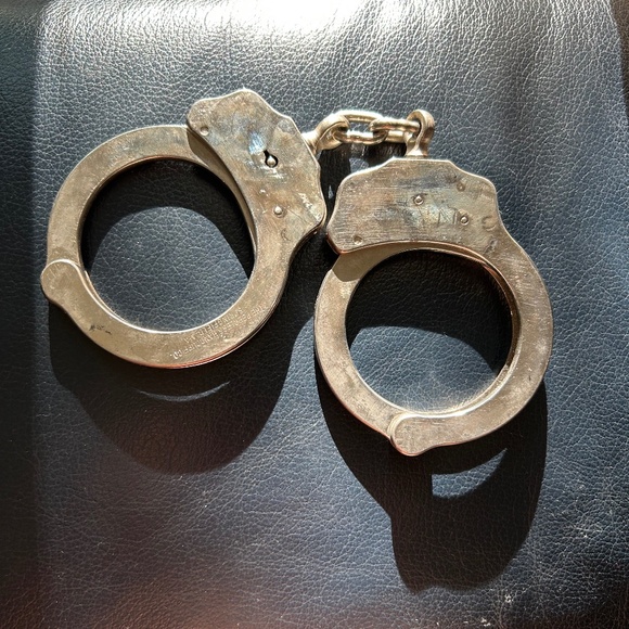 Vintage Law Enforcement Handcuffs - Picture 1 of 11